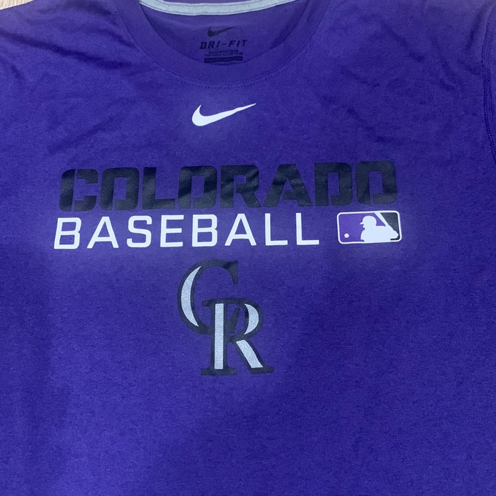 Mens Authentic Colorado Baseball Shirt BNWT